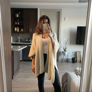 Anthropology Open Front Cardigan Sweater